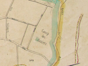 G camp des lataniers carte de 1860
